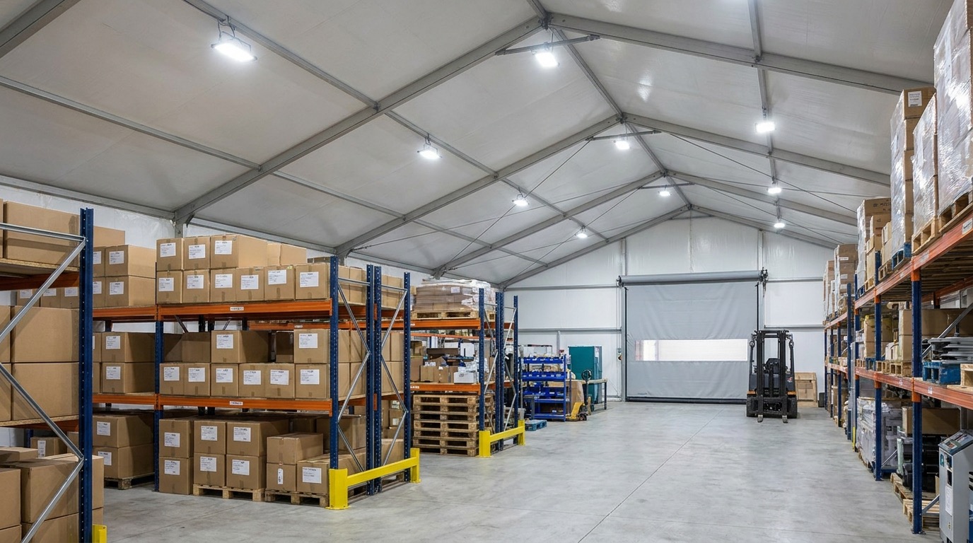 Warehouse storage Marquee hire London