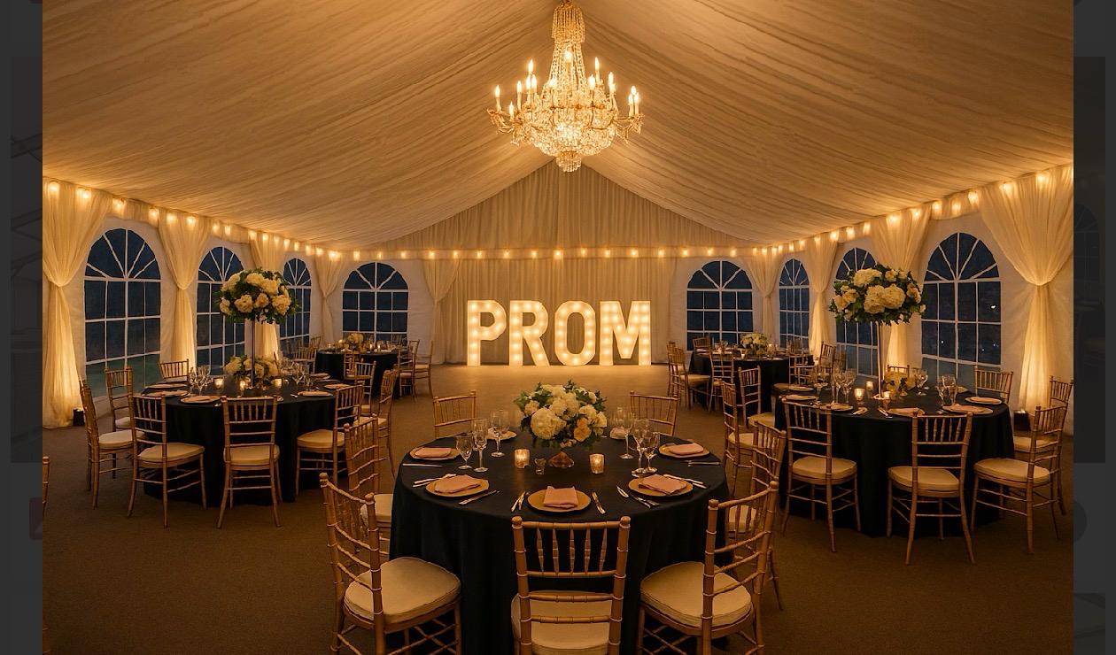 Luxury Marquee interior styling London